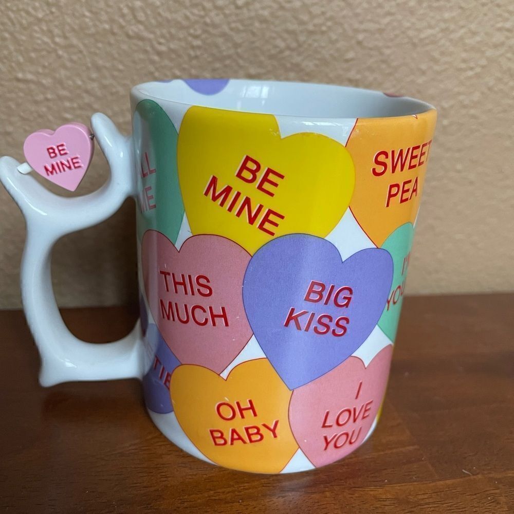 Department 56 Valentines Spinner Coffee Cup HTF